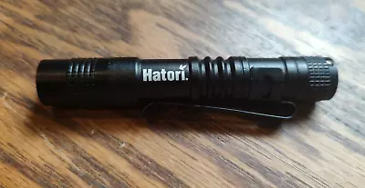 HATORI LED Mini Pocket Flashlight With Clip- Bright - New Battery Installed • $4.50