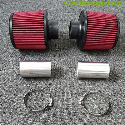 For BMW N54 3.0L Dual Cone Intake Filters 135i 335i 535i 4PCS 2.25  Air Filters • $82.72