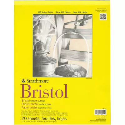 Strathmore Bristol Smooth Paper Pad 11 X 14  - 20 Sheets • $29.69