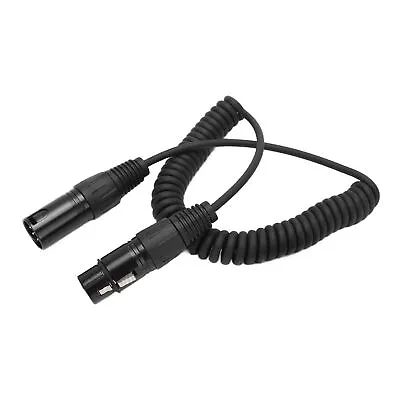 £39.18 • Buy Headset Extension Spring Cable Coiled Cord 5Pin XLR Connector For Airbus Avi BDY