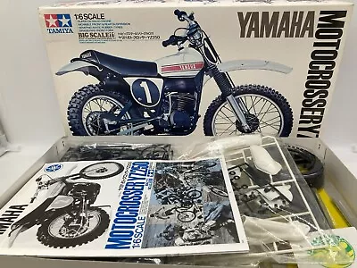 TAMIYA 1/6 YAMAHA MOTOCROSSER YZ250 BIG SCALE SERIES NO.11 Plastic Model Kit • $324.99