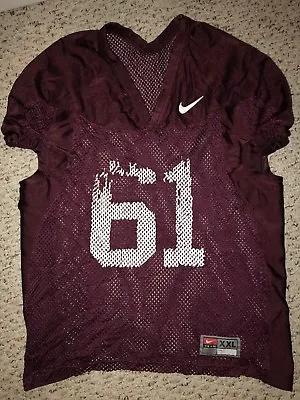 2016 Nike Virginia Tech Hokies #61 Kyle Chung Worn Football Jersey *XXL* • $10