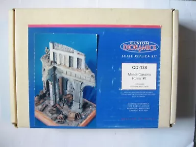 Custom Dioramics # Cd134--monte Cassino Ruins--complate??--$15.95 Shipping • $19.99