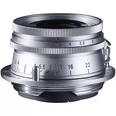 Voigtlander COLOR-SKOPAR 28mm F2.8 Aspherical L (L39) VM Mount Lens -Silver -New • $636.99