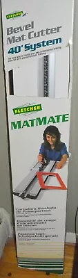 Fletcher MatMate Bevel Mat Cutter 40  System In Box See Description*** • $59.99