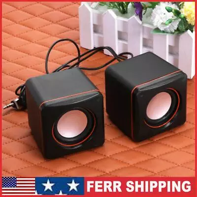 USB 2.0 Notebook Desktop Portable Mini Audio Speaker Subwoofer For Laptop • $8.39