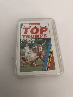 Waddingtons Top Trumps European Club Football 1992 Complete • £2.50