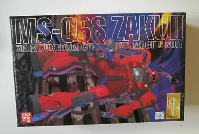 Mobile Suit Gundam Ms-06s Zaku Ii Zeon Dukedom Master Grade Model Kit! New! • $49.99