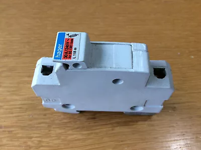 Hager 30A L118 Fuse Carrier Holder Electrical Circuit Breaker Consumer Unit • £8