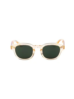 New Sunglasses LESCA LUNETIER Mod. : POSH With: Champagne Lenses: Green • $516.75