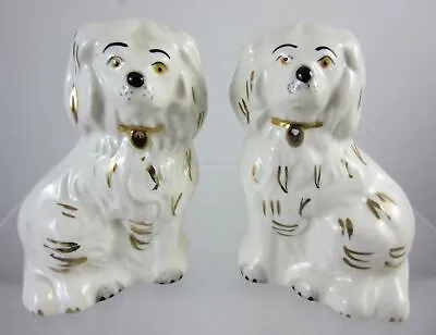 Vintage Pair Of Small Beswick Staffordshire Style Mantle Spaniel Dogs 1378-7 • £17.99