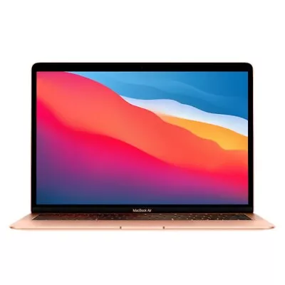 Apple MacBook Air 13” - M1 3.2Ghz (2020) 16GB RAM 256GB SSD - Gold - Very Good • £755.99