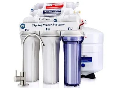 ISpring RCC7AK NSF Certified 75 GPD Alkaline 6-Stage Reverse Osmosis System • $179.99