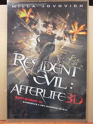 Resident Evil After Life 3D Milla Jovovich Vintage Movie Poster 11357 • £38.58