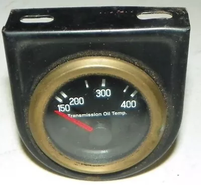 Vintage Vdo Transmission Temp Gauge With Single Holder Hot Rod Rat Rod 2 Inch • $31.99