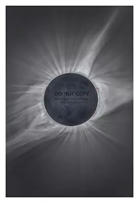 Total Solar Eclipse 2017 Artistic 4x6 Moon Photo • $7.97