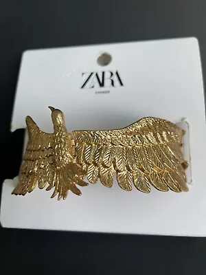 $77.26 • Buy Zara New Woman Phoenix Choker Necklace Golden 1856/086