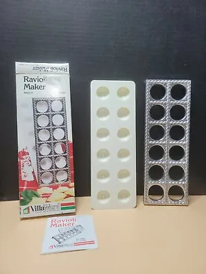 Villaware Ravioli Maker In Original Box W/ Instructions #5400 • $10