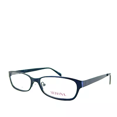 Merona M14-2 Eyeglasses Frames Black Rectangular Full Rim 52-15 135 Mm • $24.98