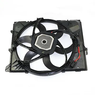 Front Engine Radiator Cooling Fan Assembly Motor 400W For BMW 1 3 Series E90 325 • $85.99