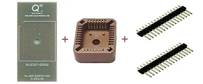 Assembly Kit - Adapter PLCC32T To DIP32 0.6 . [US] • $2.87