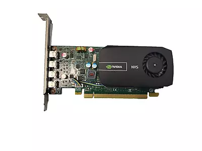 DELL 09NPC8 Nvidia NVS 510 DDR3 2GB PCI-E Video Graphics Card 4 X Mini DP • $17.95