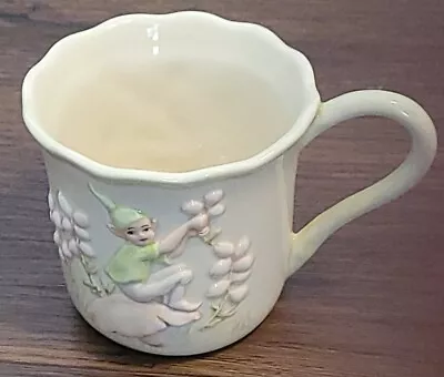 ENCHANTED WOODS Porcelain FAIRY CUP By J.WILLFRED For CHARLES SADEK Winterthur  • $22