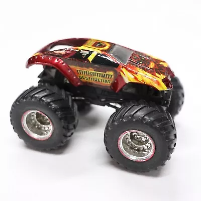 Hot Wheels Monster Jam 1:64 Maximum Destruction Red • $4.99