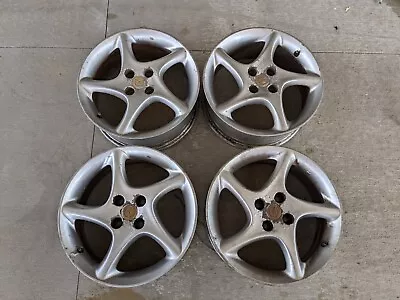 16” Mazda Miata OEM Alloy Wheel Rim Twist 5 Spoke 16x6.5 +40 4x100  #2 • $399.95