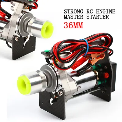 36mm Strong RC Engine Starter For Gasoline/Nitro Engine RC Helicopter Airplane • $60.01