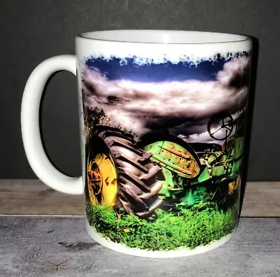 John Deere Vintage Tractor Art Coffee Mug Birthday Gift • $22.99