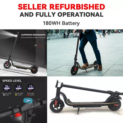 🔥s10 Adult Electric Scooter 250w Motor Up To 15mph 180wh Foldable E-scooter • $165