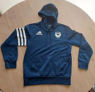 Melbourne Victory Adidas Jumper Hoodie A League Soccer • $49.99