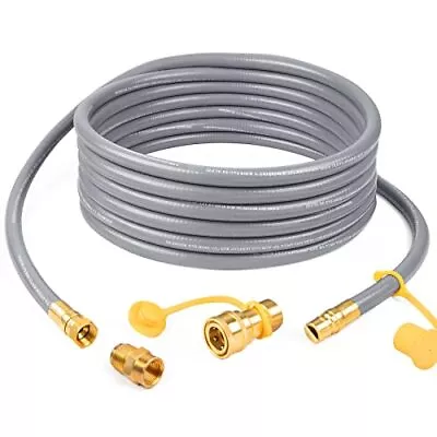 SHINESTAR 1/2-Inch Natural Gas Hose (24-Foot) With Quick Connect Fitting • $60.49