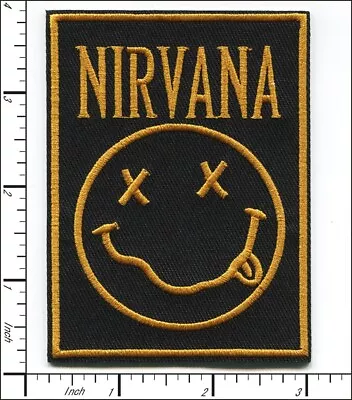 24 Pcs Embroidered Iron On Patches NIRVANA Music Band  71x95mm AP056rA • $17.98