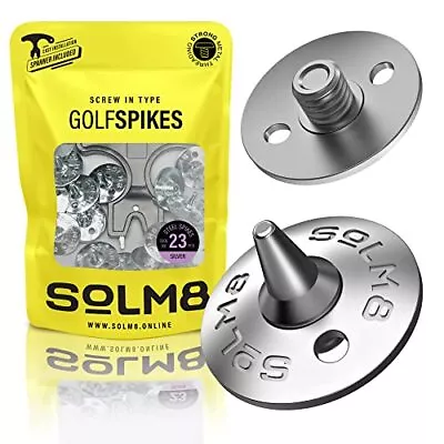 23 Screw In Golf Spikes Replacement For Golf Cleats Cricket Shoes - Stainless... • $22.55