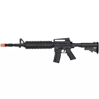 MINI TACTICAL M4 A1 SPRING AIRSOFT RIFLE GUN W/ QUAD RIS RAILS 6mm BB BBs M-16 • $0.01