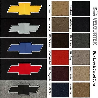 Lloyd Mats Velourtex Chevrolet Bowtie Front Floor Mats (2004-2013) • $138.99