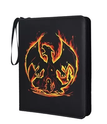 Multi-Pokemon Inspired Card Binder Album Collection Pocket 400 Trading CardCase • $12.95