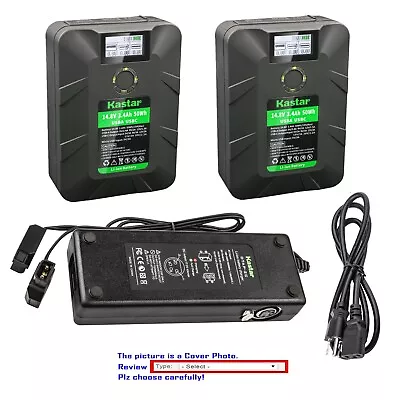 $185.99 • Buy Kastar V-Mount Battery Dtap Charger For Nanlite 300B, ZGCINE ZG-V99 ZG-V160