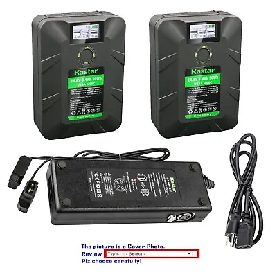 Kastar V-Mount / V-Lock Battery Dtap Charger For Sony BP-IL75 BP-L40 BP-L40A • $185.99