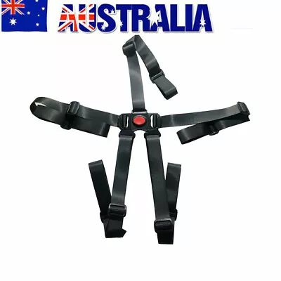 $11.65 • Buy 5 Point Car Children Safe Strap Belt Chair Pram Harness Baby Stroller High Buggy