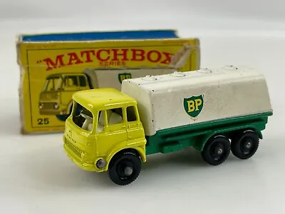 Vintage Lesney Matchbox Made In England #25 BP Petrol Tanker • $13.16