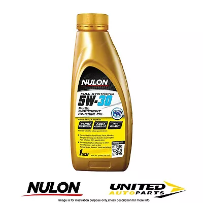 NULON Full Synthetic 5W-30 Fuel Efficient Engine Oil 1L For VOLVO XC60 • $37.99