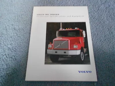 1998 Volvo Wg Trucks Dealer Sales Brochure Vocational Specifications & Equipment • $11.99