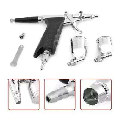 Professional Dual Action Airbrush Kit For Art Paint Cake Decoration • £28.76