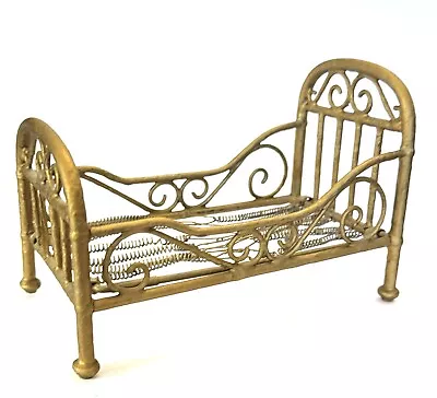 Antique German Marklin Doll House  Bed  Springs & Bedding • $59