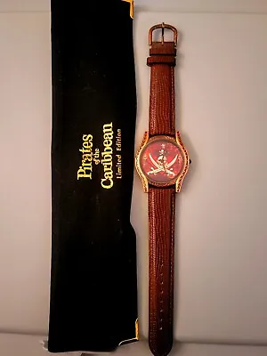 Disneyland Limited Edition Pirates Of The Caribbean Marc Davis Wristwatch BNIB • $210
