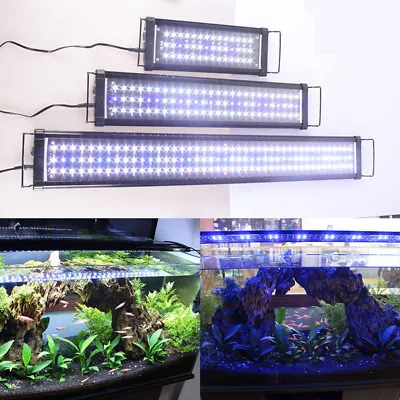 Aquarium Fish Tank LED Light Over-Head Lamp Marineland Plants Moon Lighting 72CM • $27.99