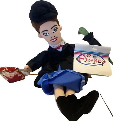 Mary Poppins Bean Bag Plush The Disney Store The Magical Nanny Stuffed 10” NWT • $8